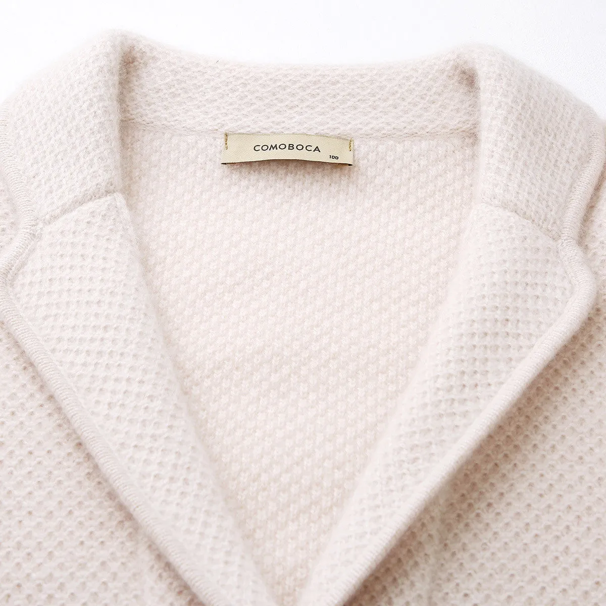 100% Cashmere Womens Blazer Collar Cardigan