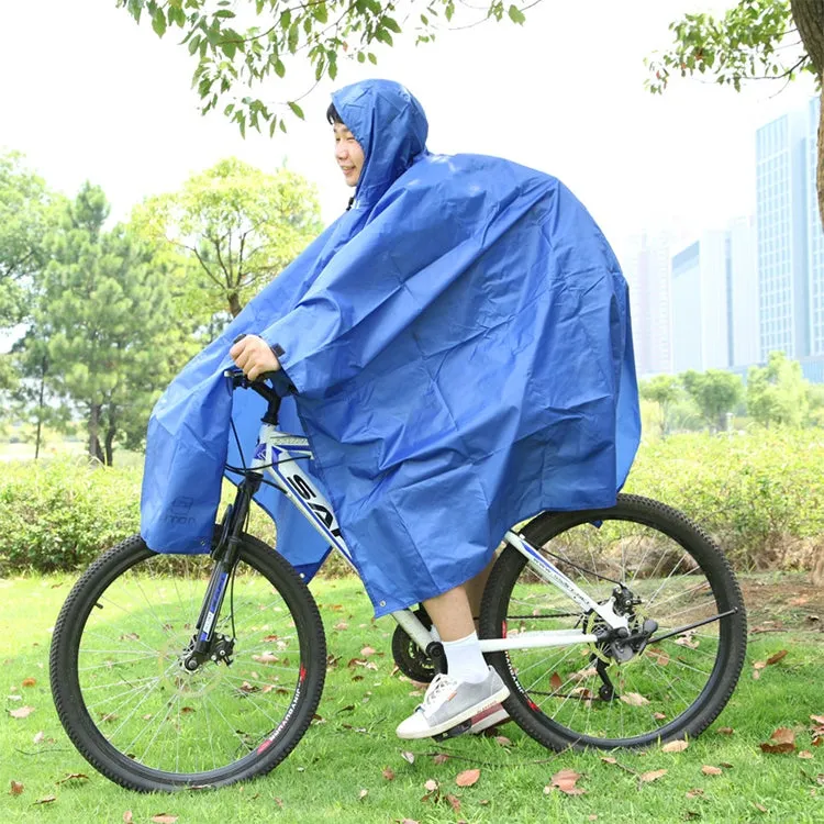 3 in 1 Aotu AT6927 Multifunctional Outdoor Camp Riding Raincoat Picnic Blanket,  Size: 217x143cm(Blue)