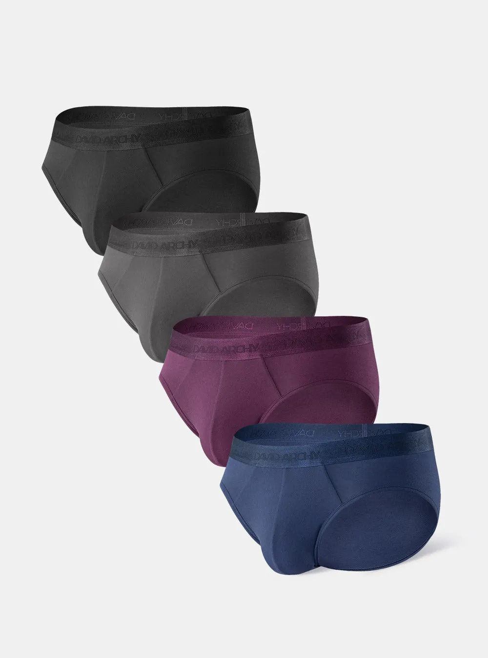 4 Packs Micro Modal Ultra Soft Briefs