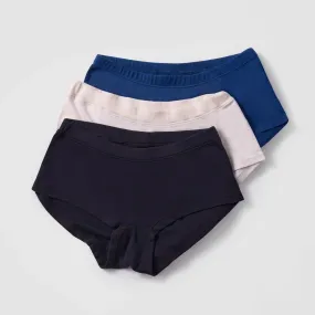 6 Pack - Women's Organic Pima Cotton Panties