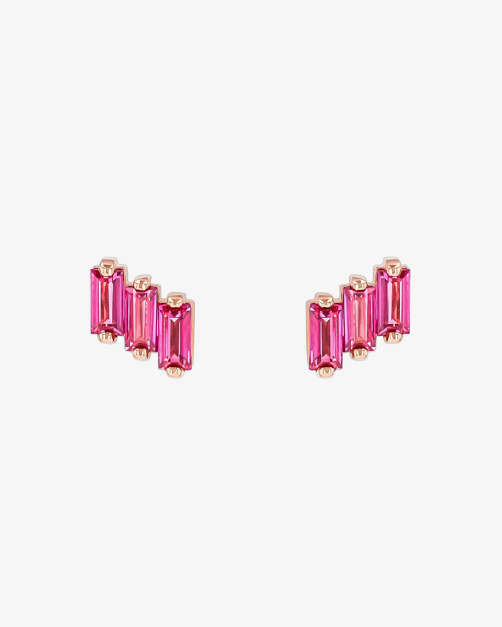 Amalfi Pink Topaz Studs