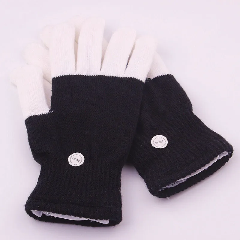 Amazing Winter Flashing LED Gloves