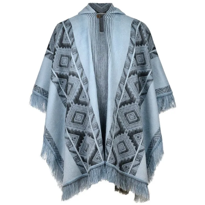 Andean Sky Alpaca Poncho