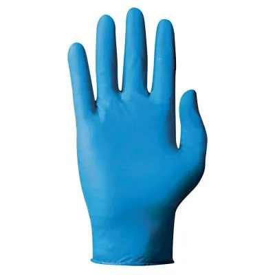 Ansell TNT Single-Use Gloves, Powdered, Nitrile, 5 mil, X-Large, Blue, 92-575-XL