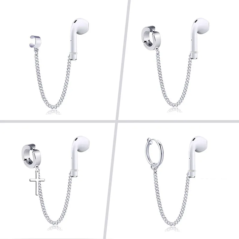 Anti lost earclip for wireless earbud (1pc)