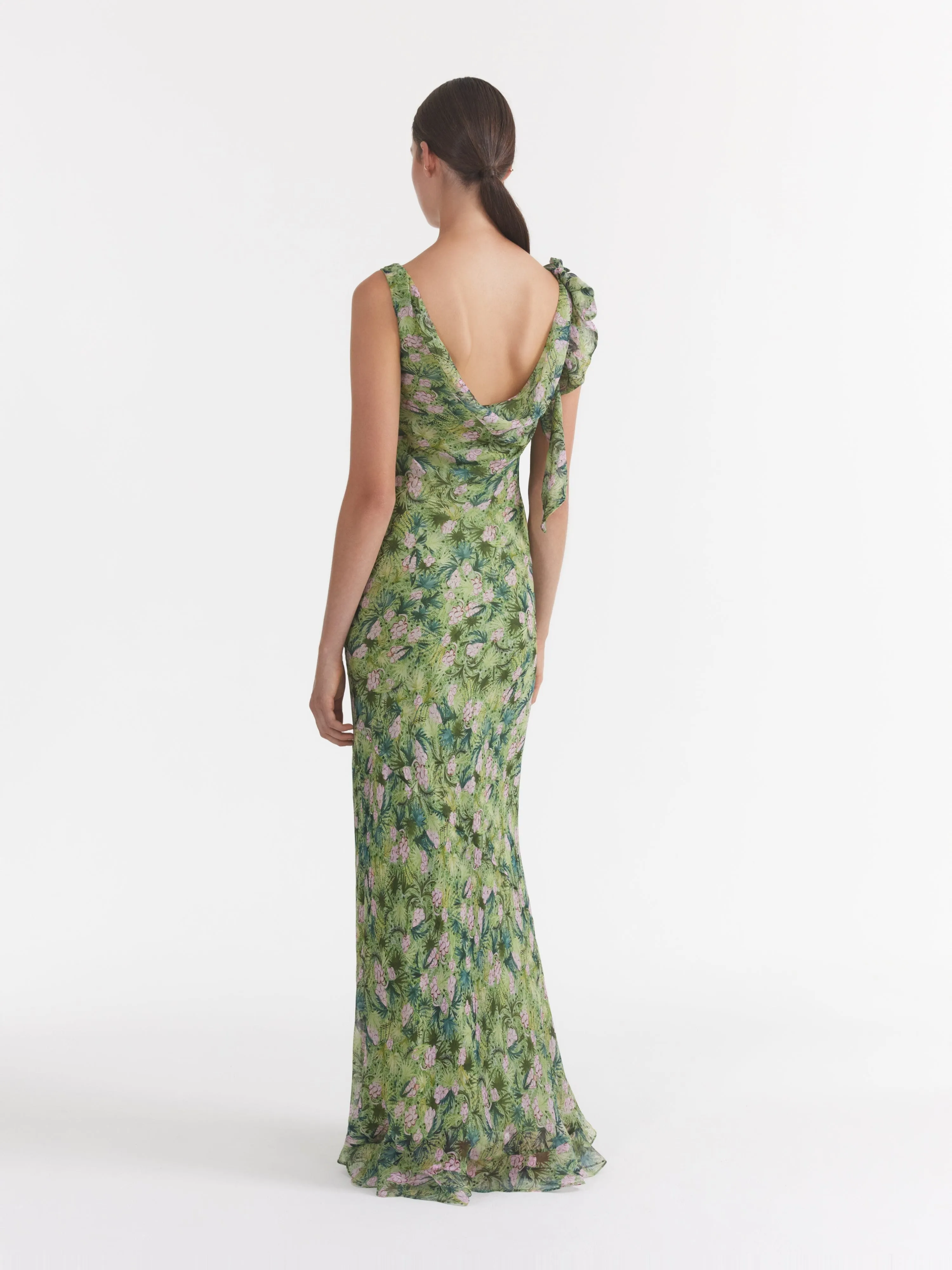 Asher B Dress in Palmetto Fern