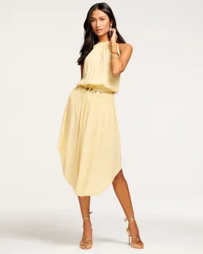 Audrey Midi Dress - Daffodil