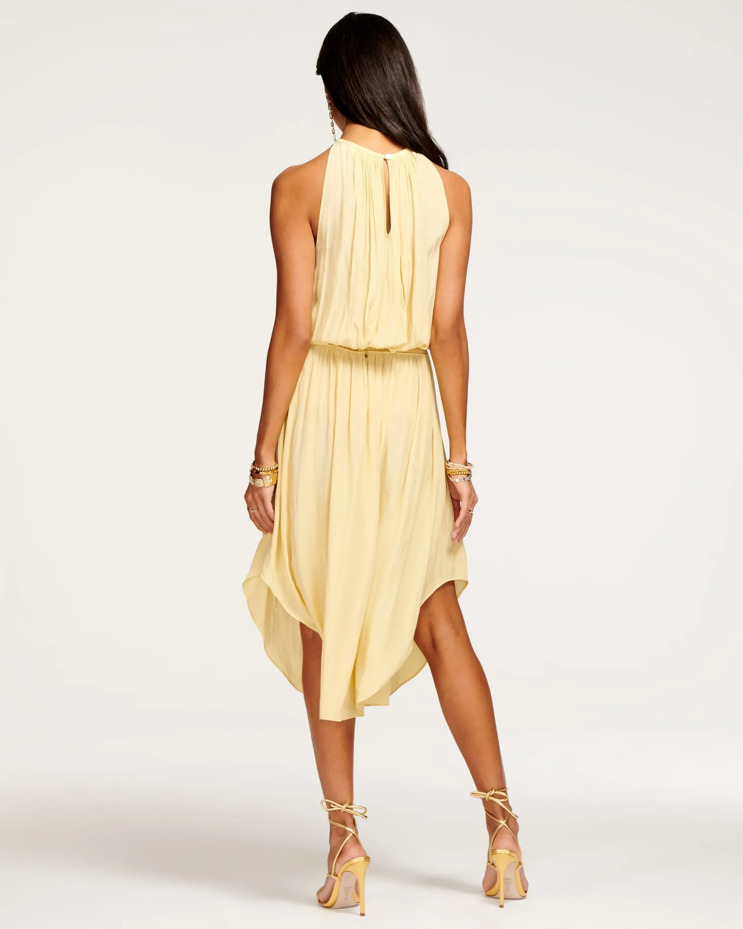 Audrey Midi Dress - Daffodil