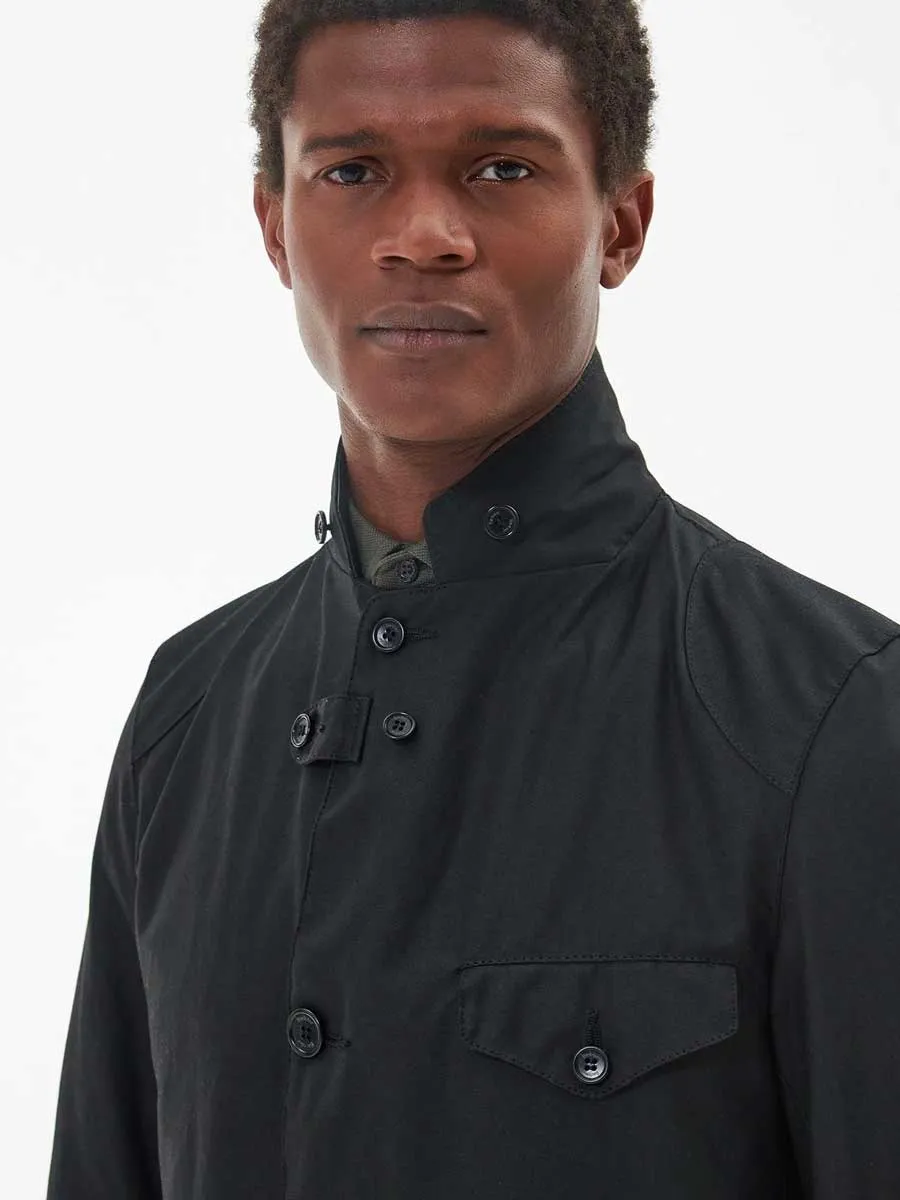 BARBOUR Beacon Sports Wax Jacket - Mens - Black