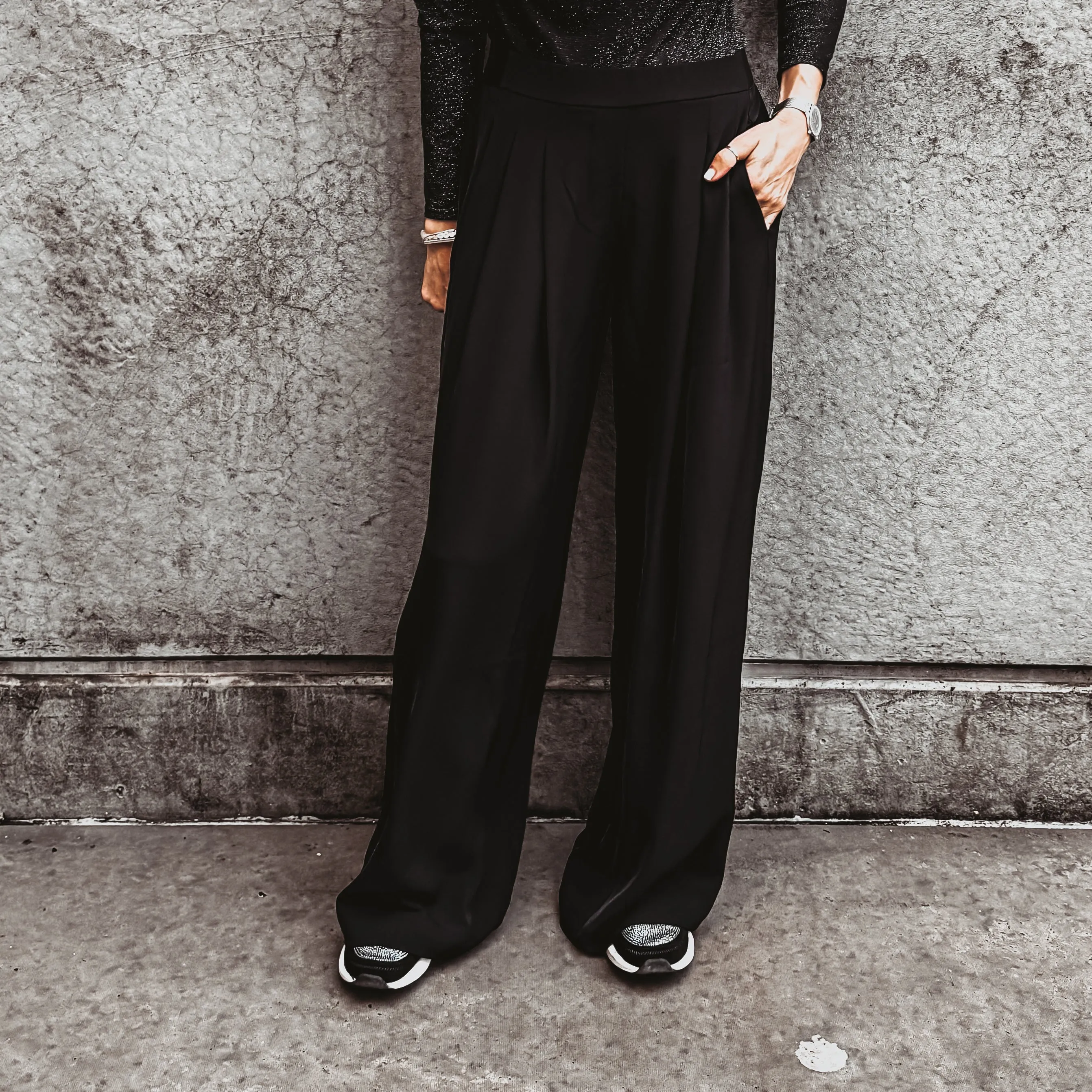 BLACK Amy palazzo pants *NEW*