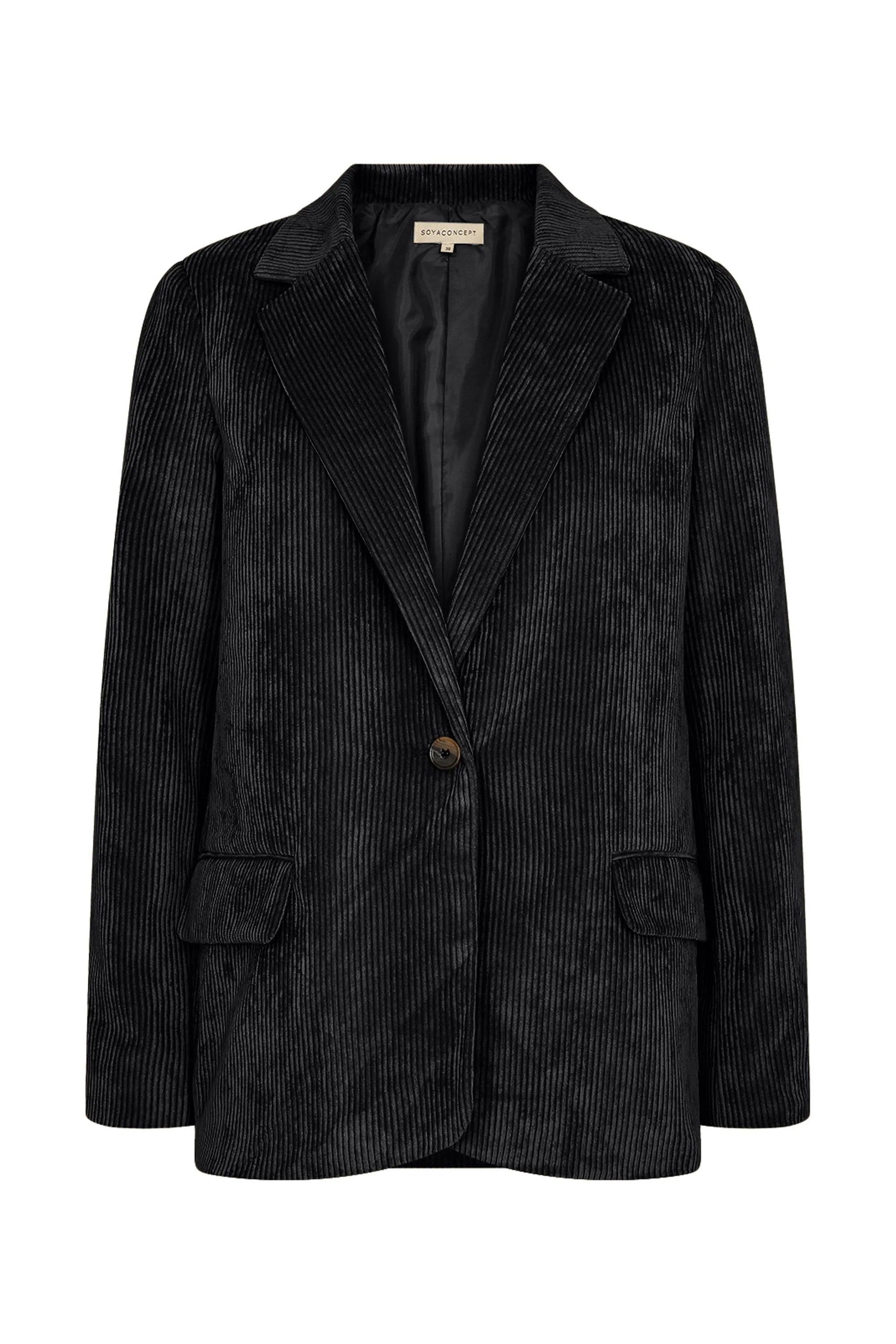 BLACK CORD BLAZER