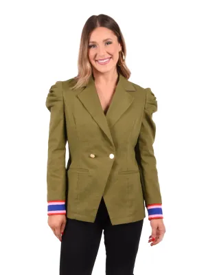 Bradshaw Blazer - Army [Emily McCarthy]