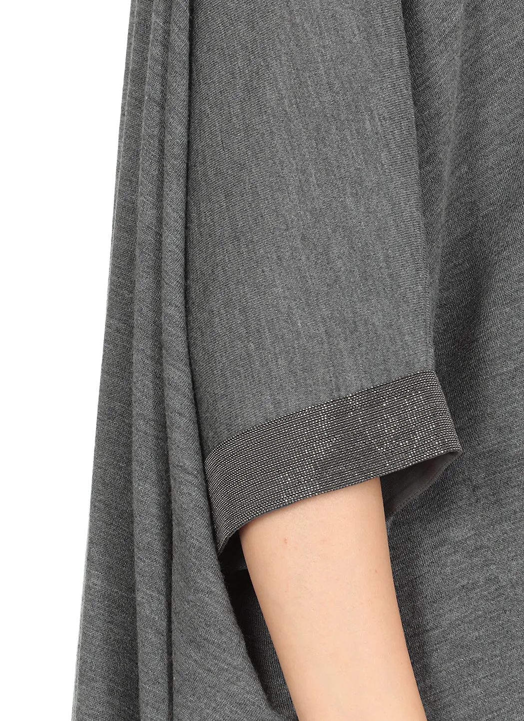 Brunello Cucinelli Asymmetric Turtleneck Poncho