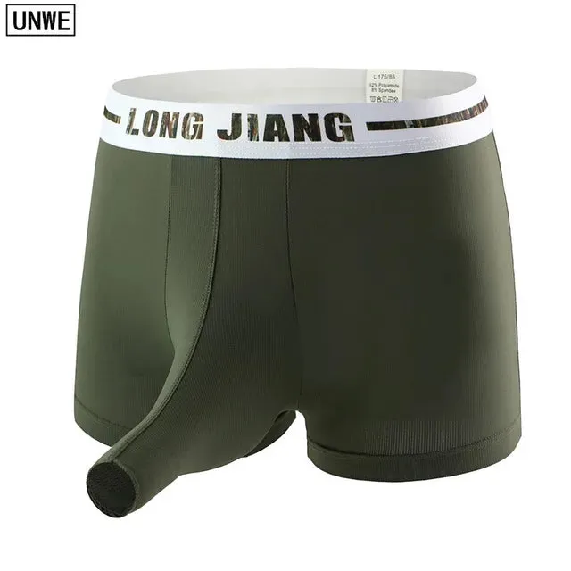 Bulge Long Pouch Nylon Boxer