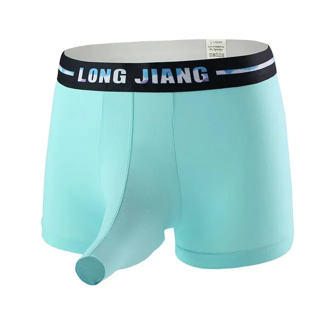 Bulge Long Pouch Nylon Boxer