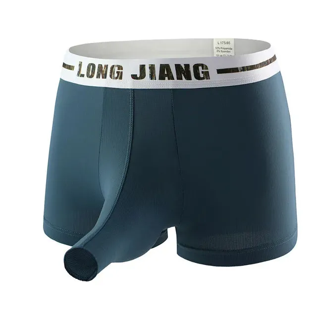 Bulge Long Pouch Nylon Boxer