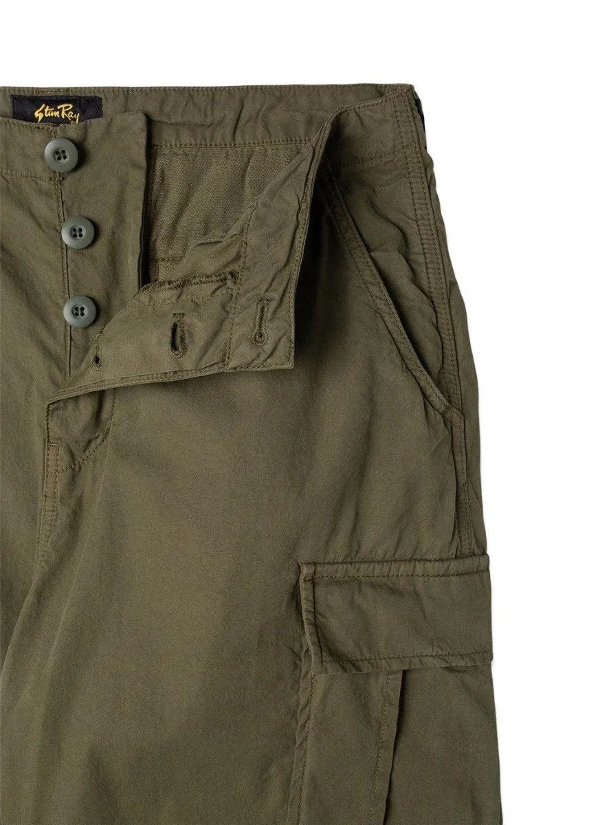 CARGO PANT - Olive Poplin