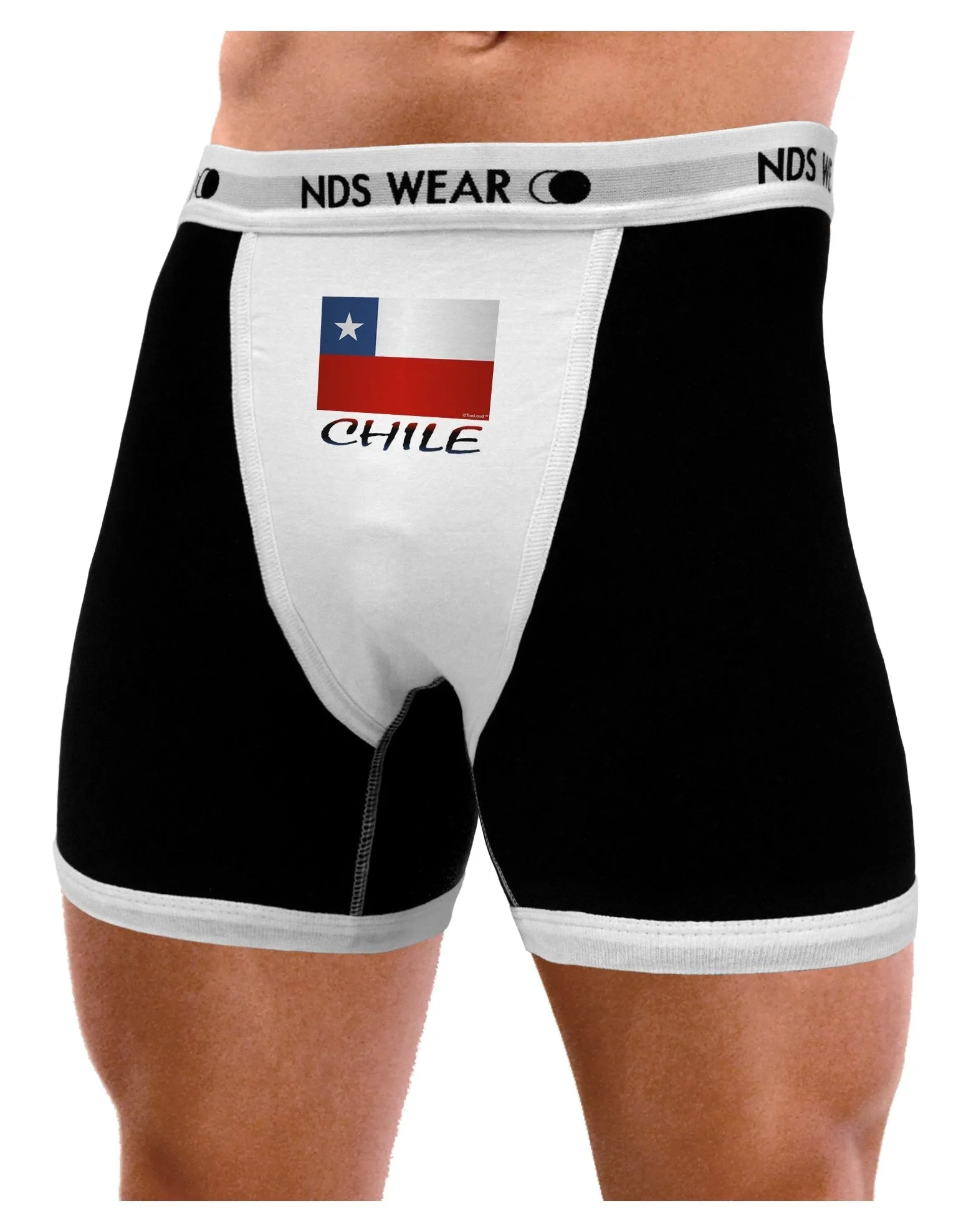 Chile Flag Mens Boxer Brief Underwear