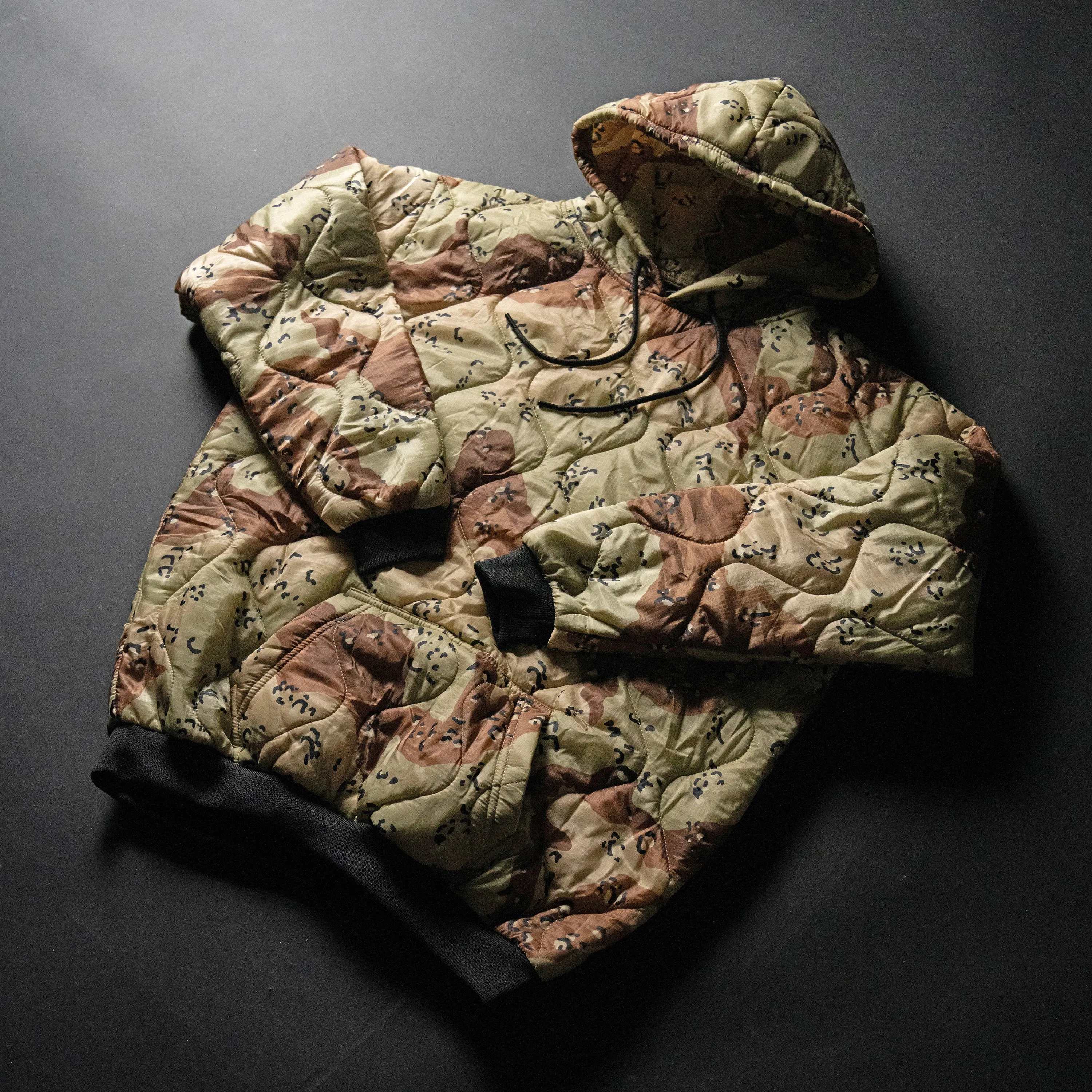 Chocolate Chip Camo Pullover Woobie Hoodie