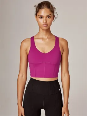 Contour Corset Tank (Wild Rose)