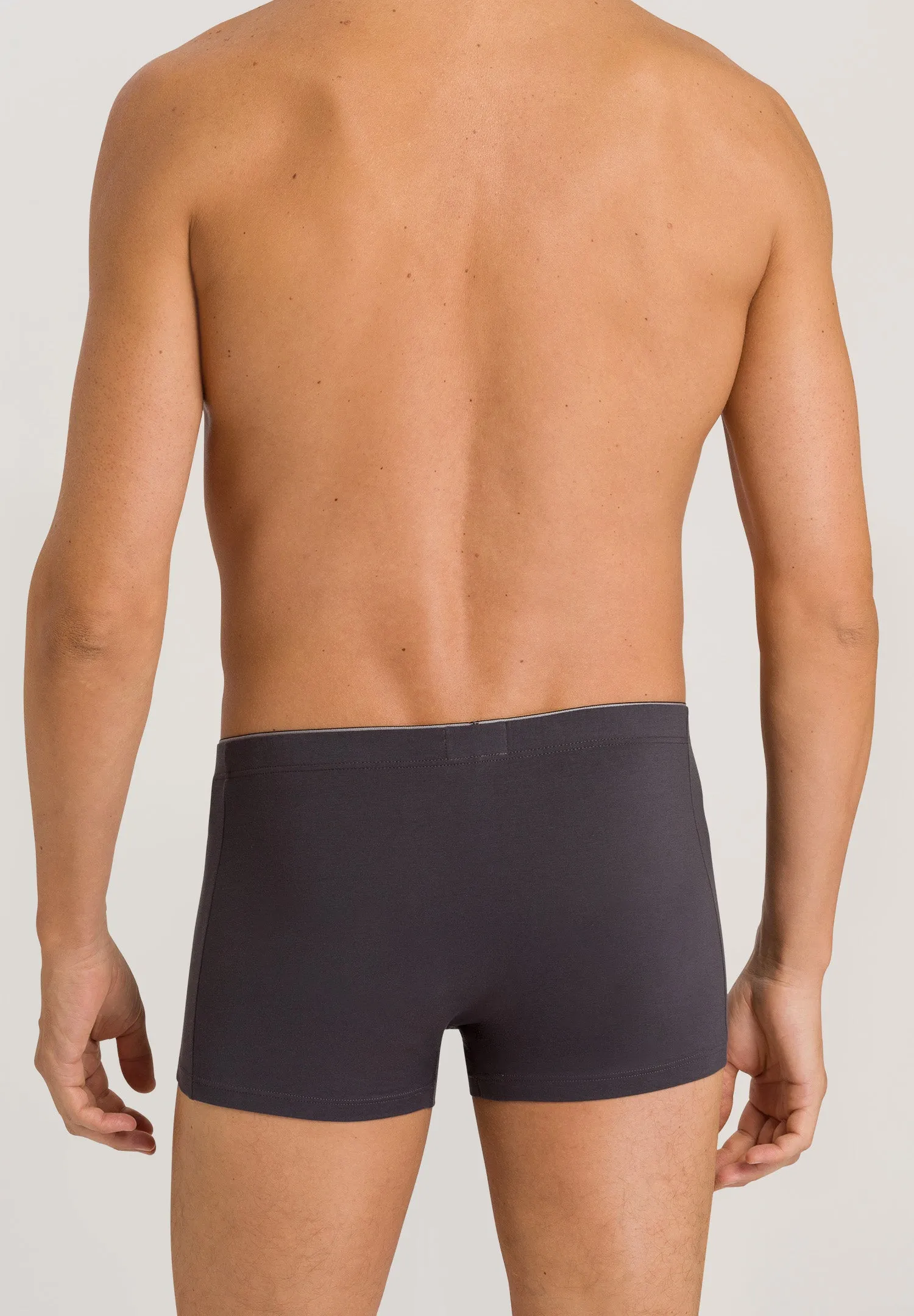 Cotton Superior Cotton Boxer Brief | Coal Grey 73086-162