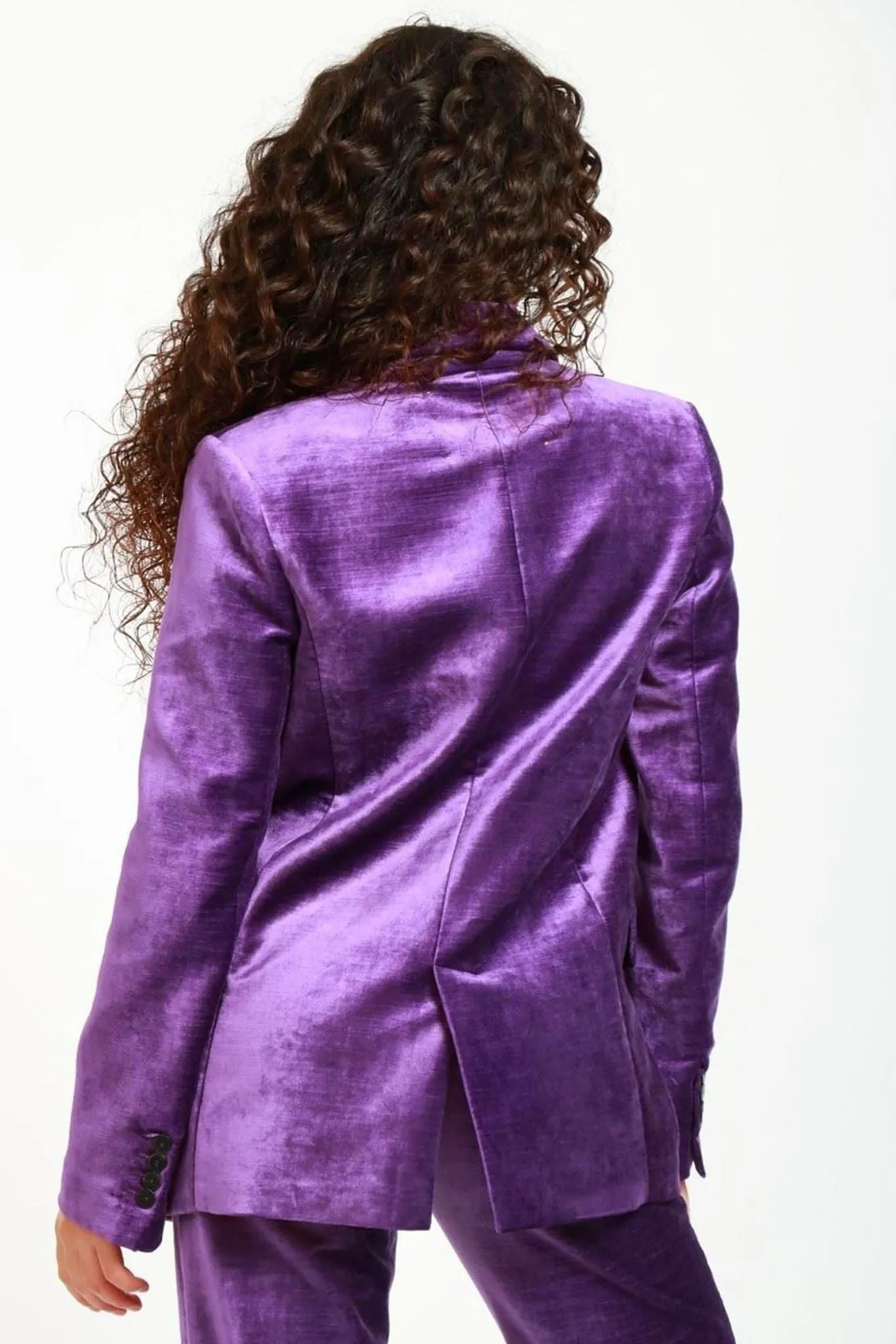 COTTON VISCOSE VELVET JACKET