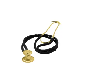 Dixie Ems Sprague Rappaport Dual Head Stethoscope Black Tubing