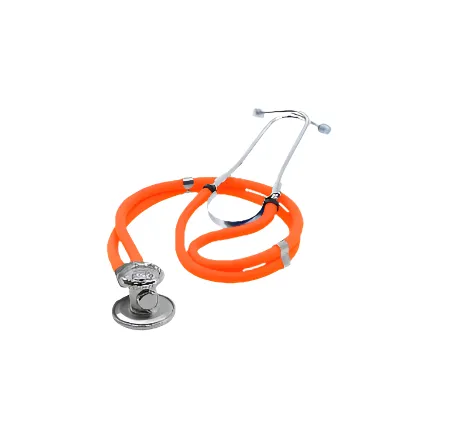 Dixie Ems Sprague Rappaport Dual Head Stethoscope Black Tubing