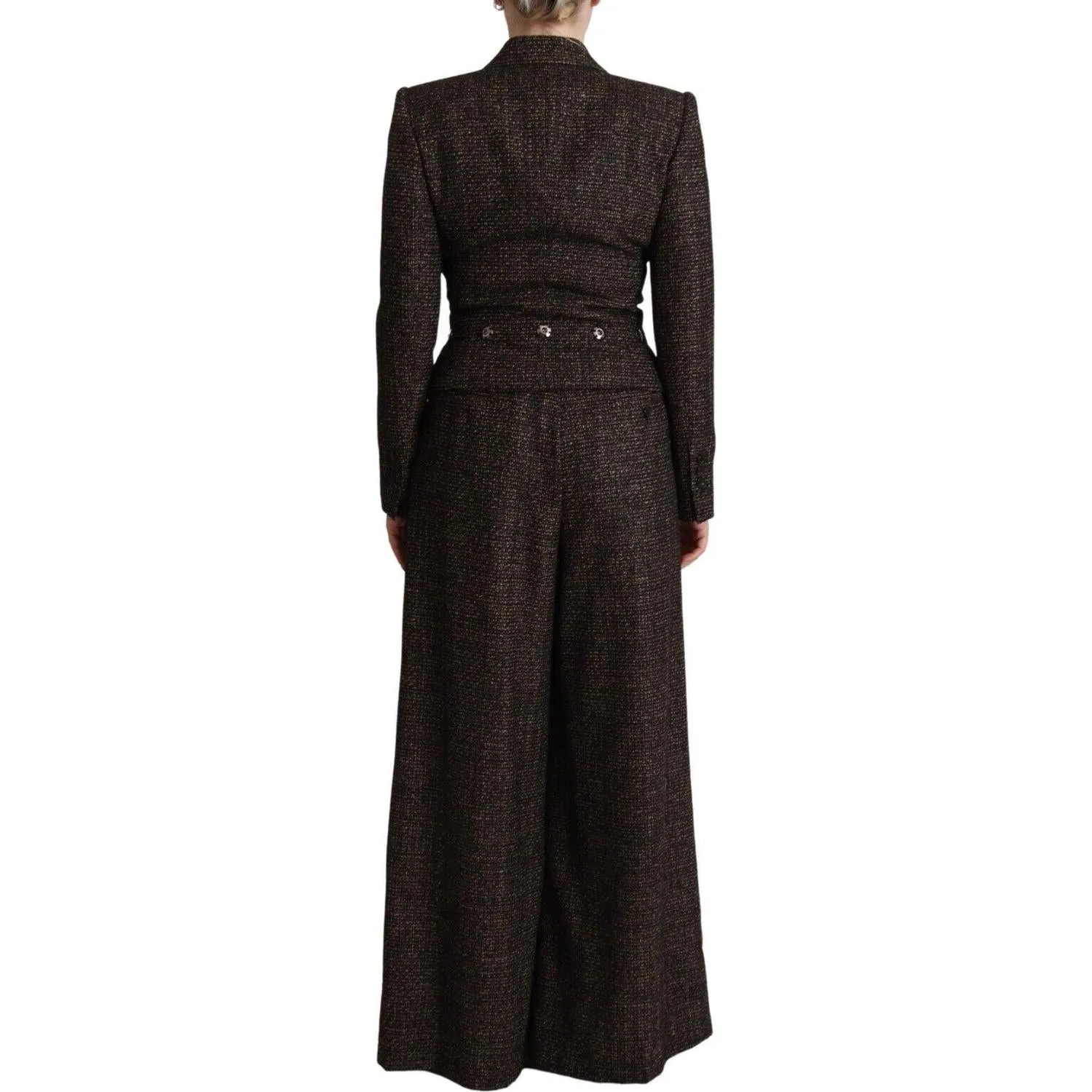 Dolce & Gabbana Chic Wool Blend Suit Set