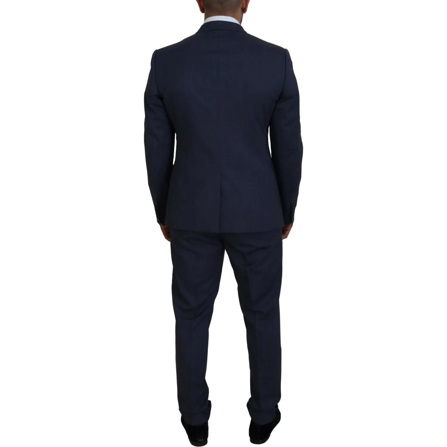 Dolce & Gabbana Elegant Blue Martini Men's Slim Fit Suit