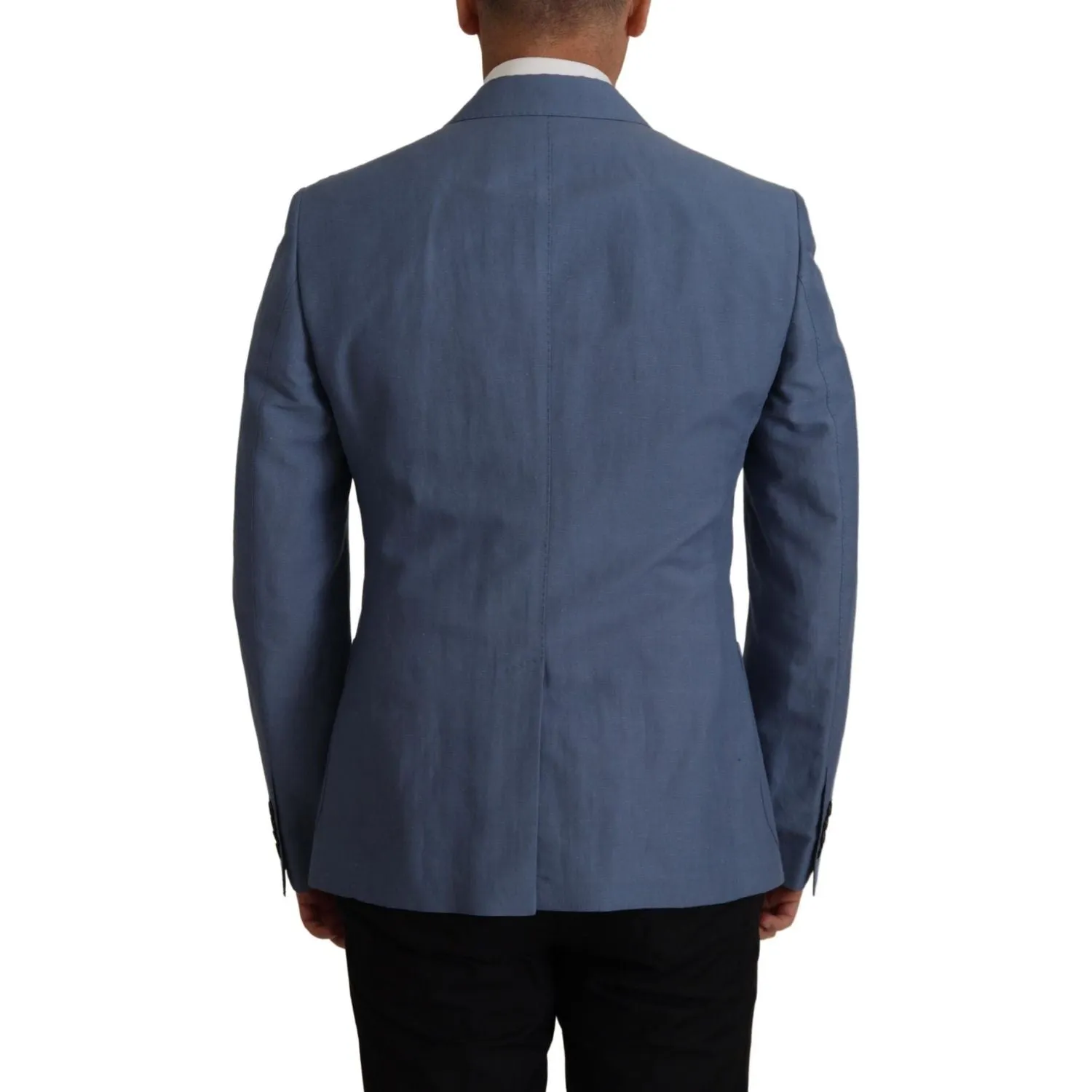 Dolce & Gabbana Elegant Single Breasted Linen Jacket