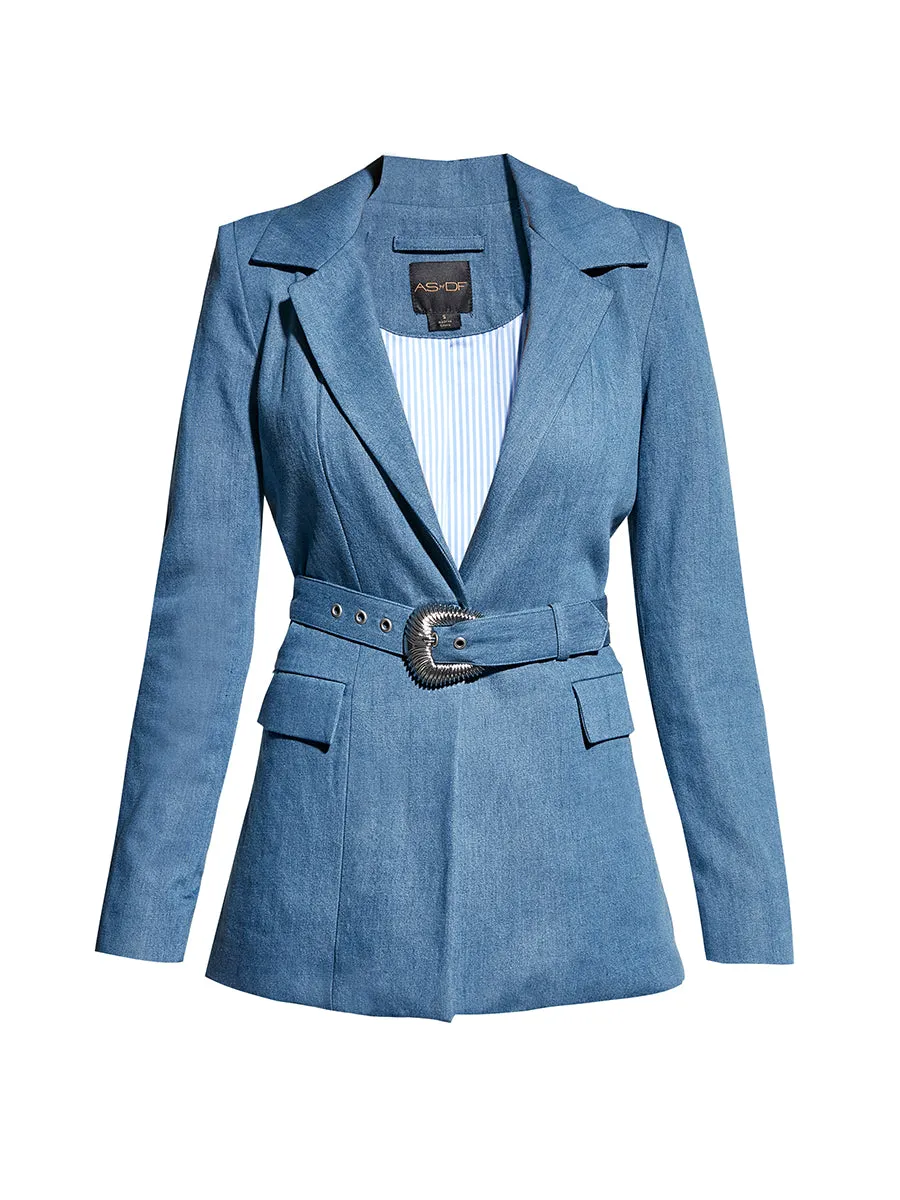 DOMINGA DENIM BLAZER