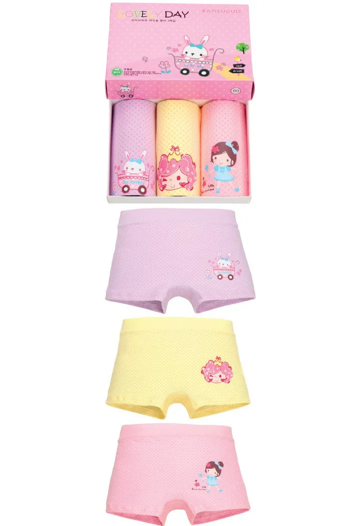 E-Girls Assorted 3pcs Boxer Set 1