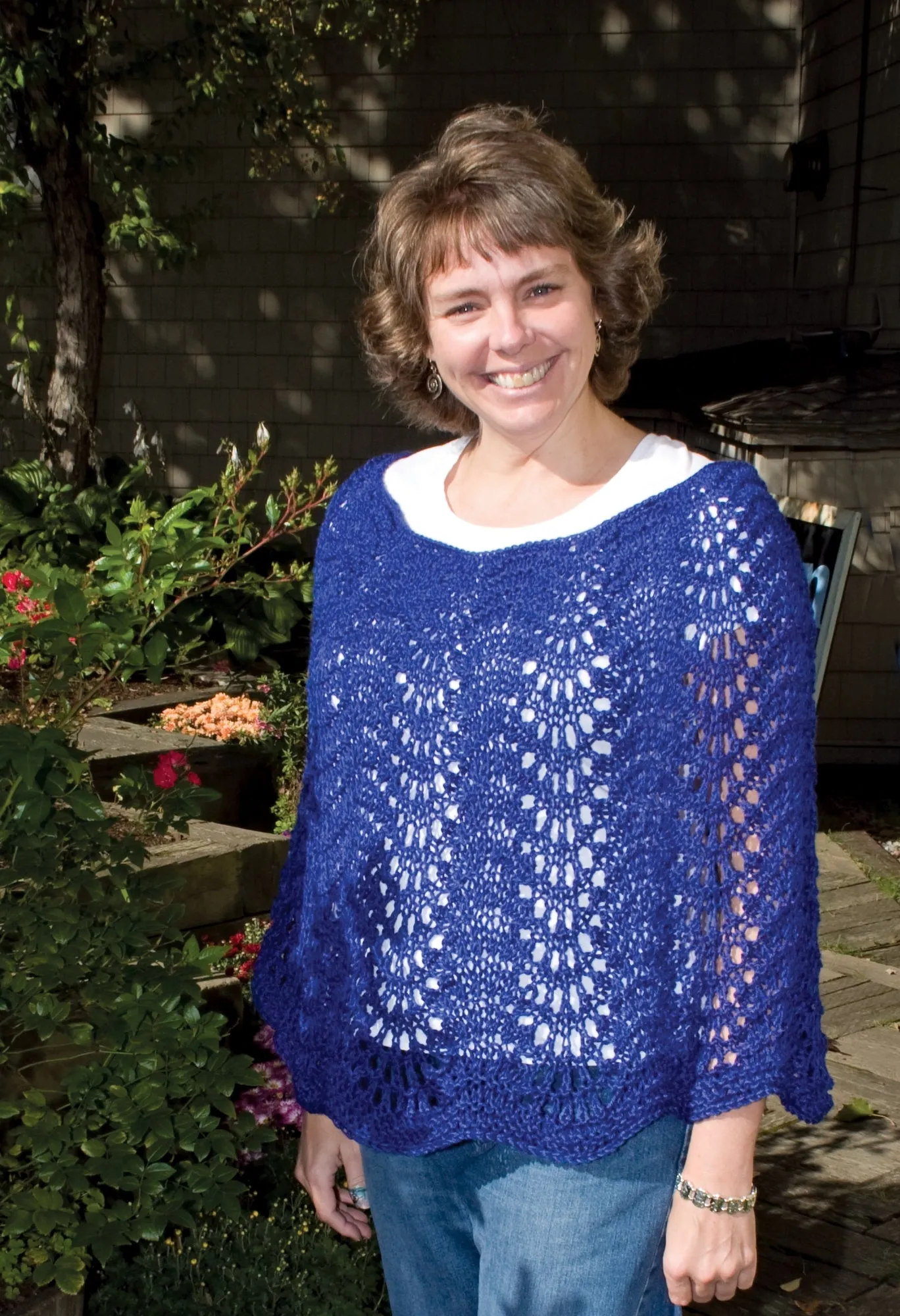 Easy Lace Poncho