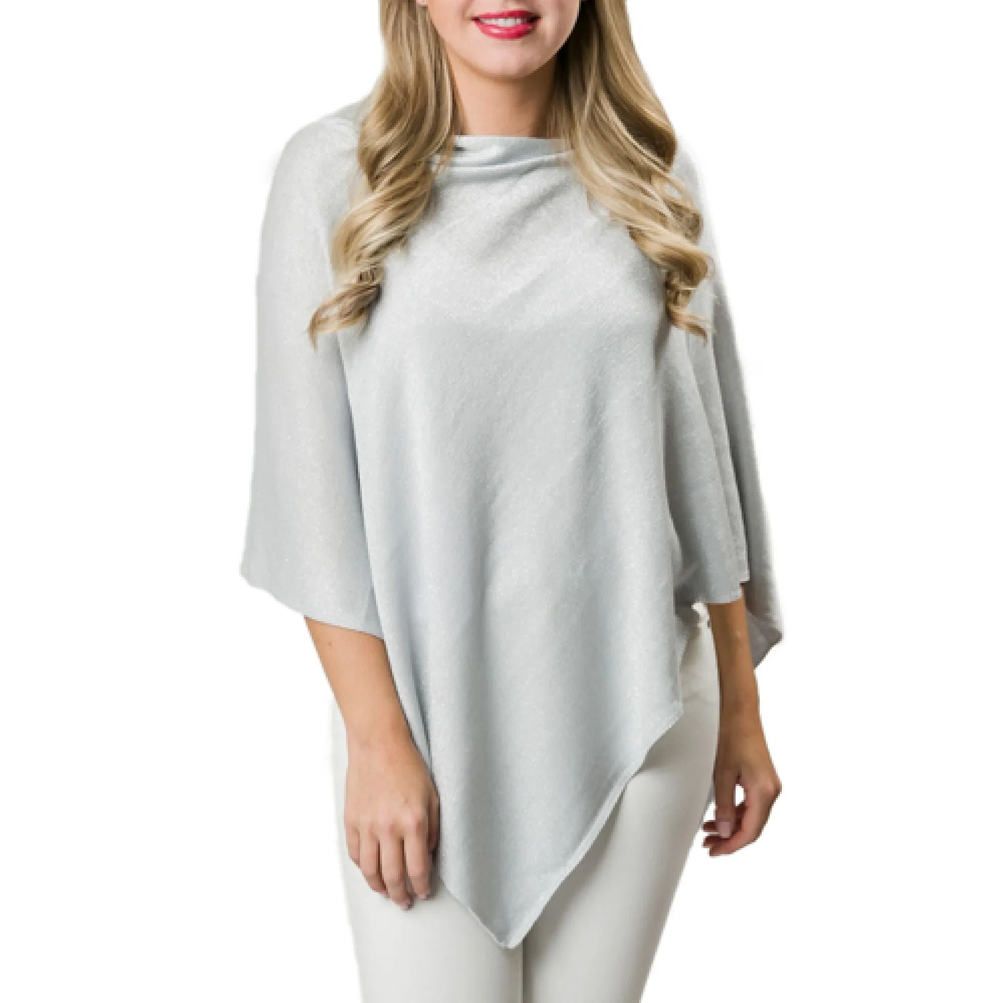 Elsa Metallic Poncho