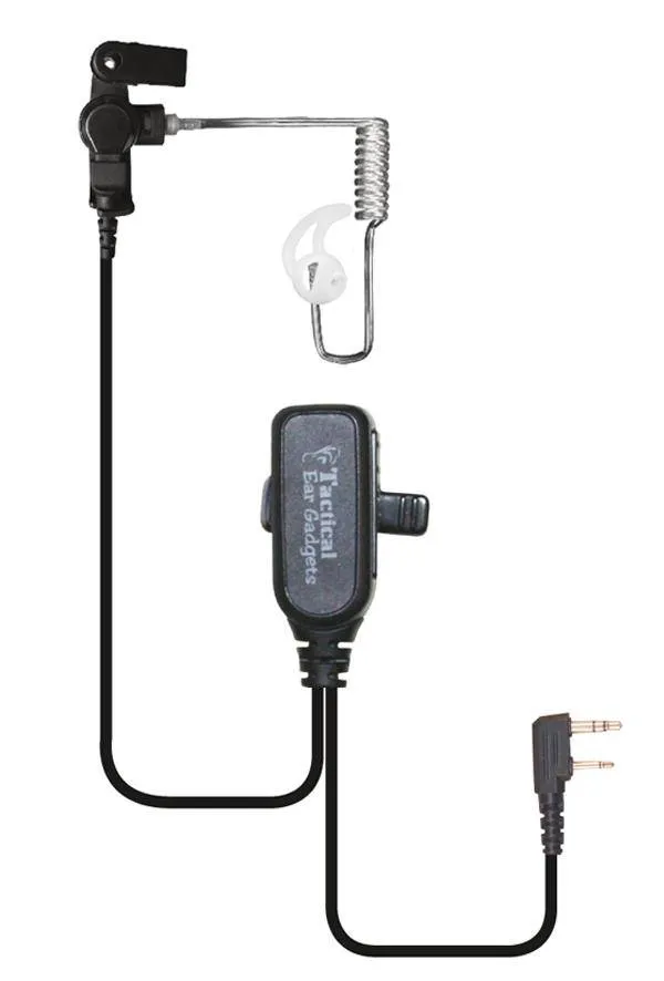 EP1300IL Hawk Lapel Microphone fits Icom Dual Pin