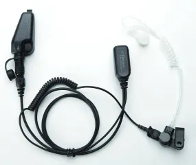 EP1311EC Hawk Lapel Microphone w/Easy-Connect fits Kenwood Multi Pin