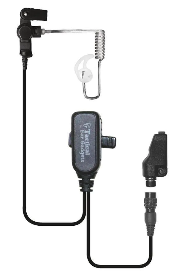 EP1311QR Hawk Lapel Microphone with Quick Release fits Kenwood Multi Pin