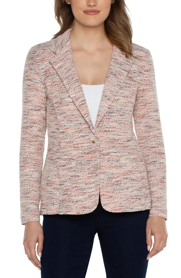 Fitted Blazer - Lava Flow