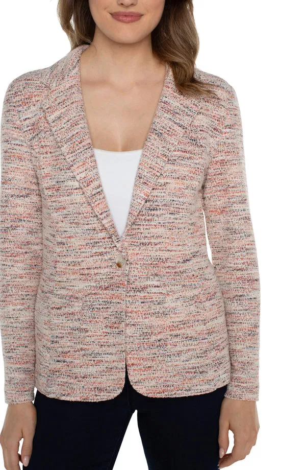 Fitted Blazer - Lava Flow