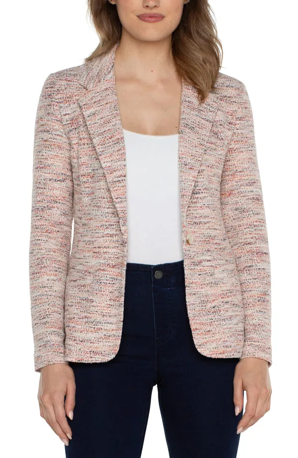 Fitted Blazer - Lava Flow