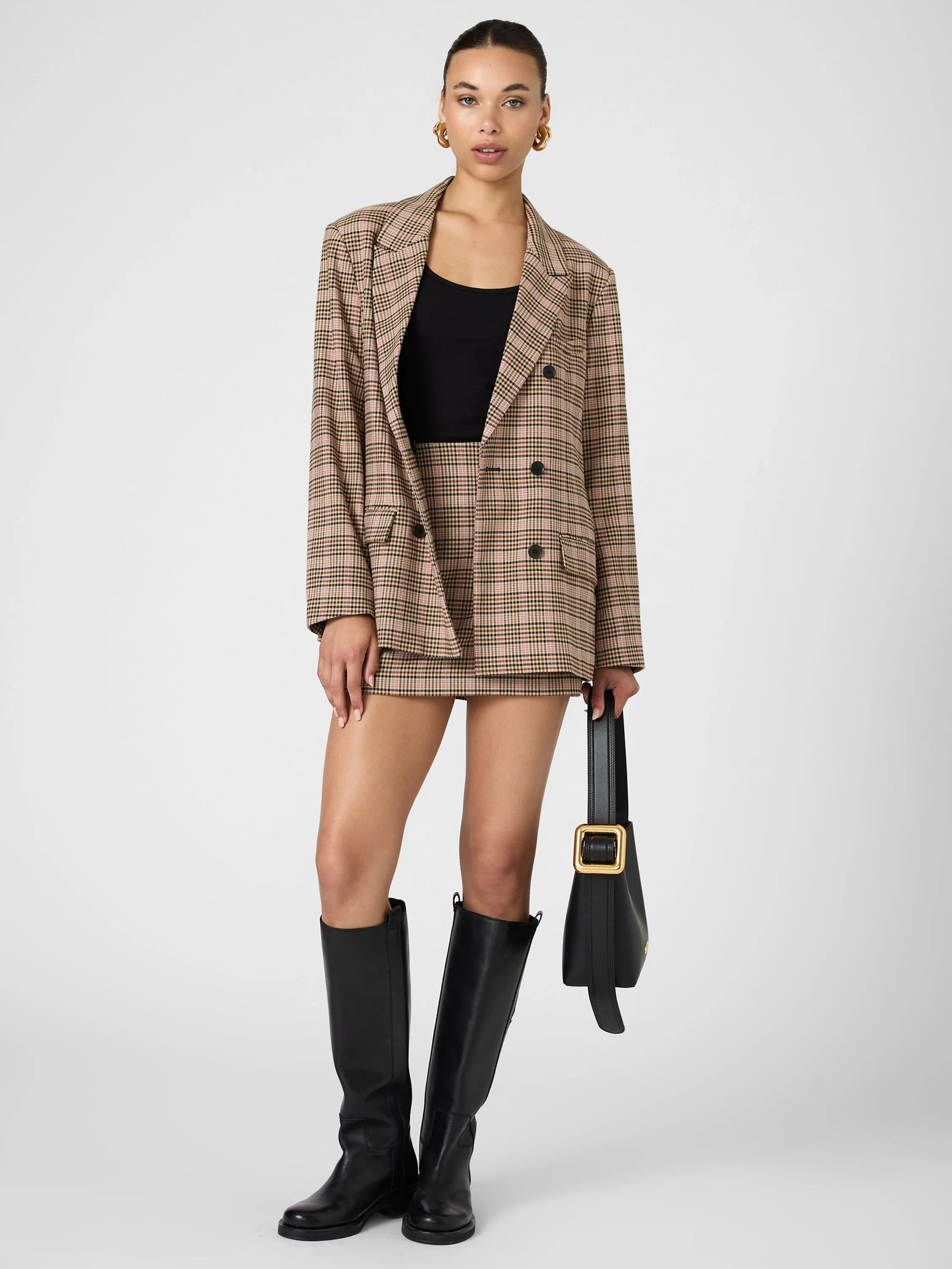 Gina Check Blazer