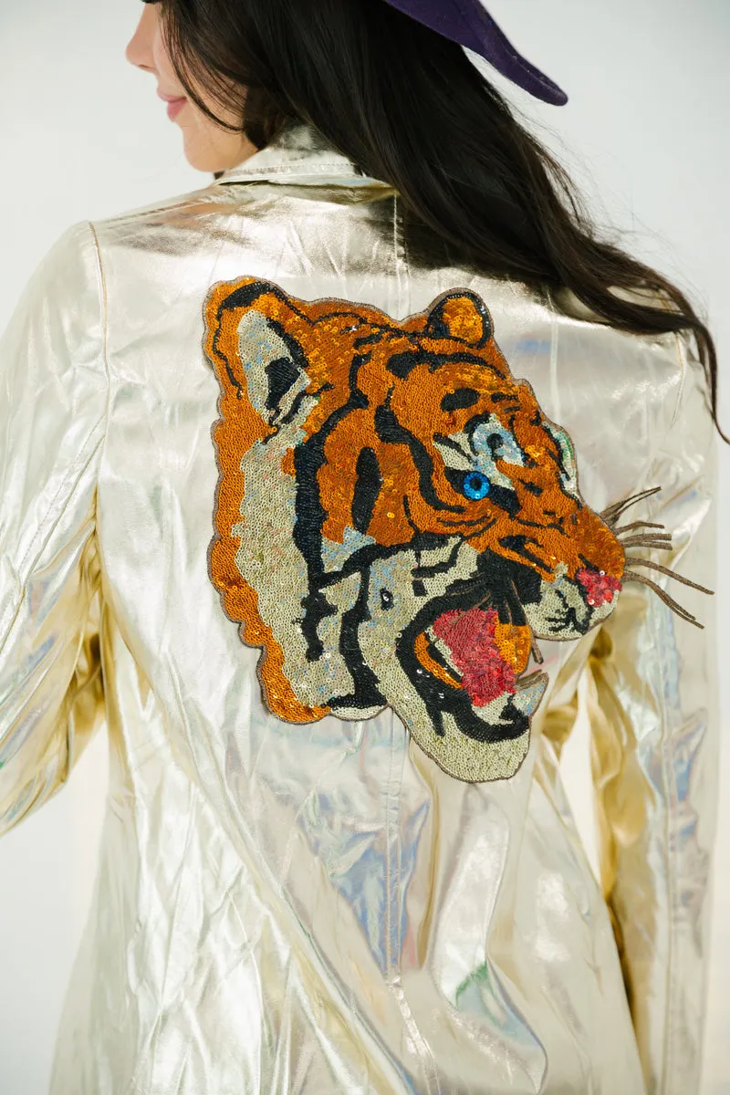 GOLD TIGER BLAZER