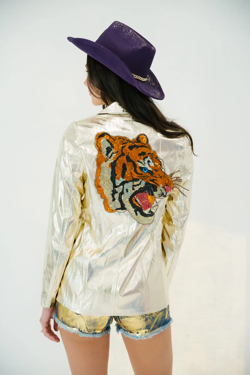 GOLD TIGER BLAZER