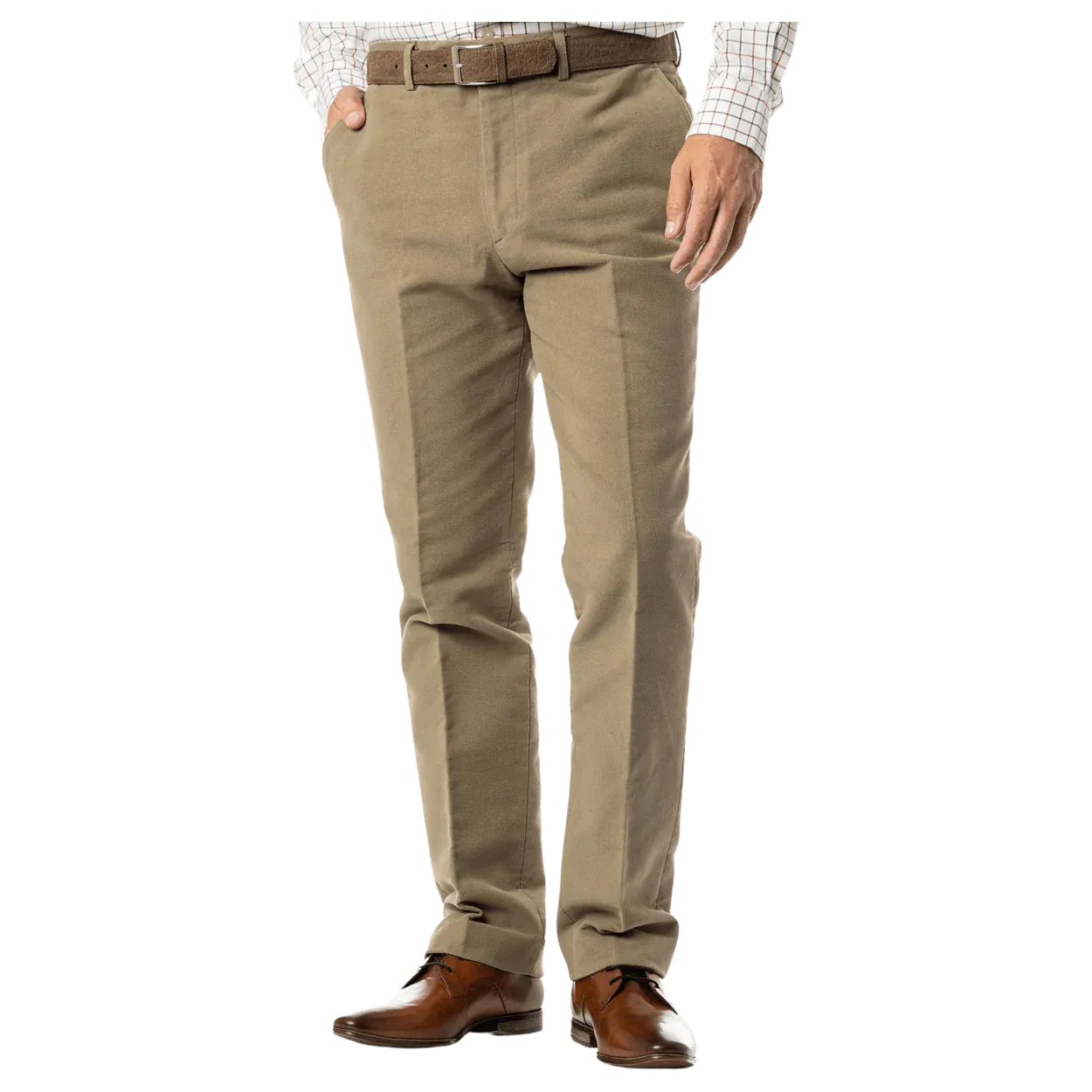 GURTEEN Epsom Moleskin Trousers - Thyme