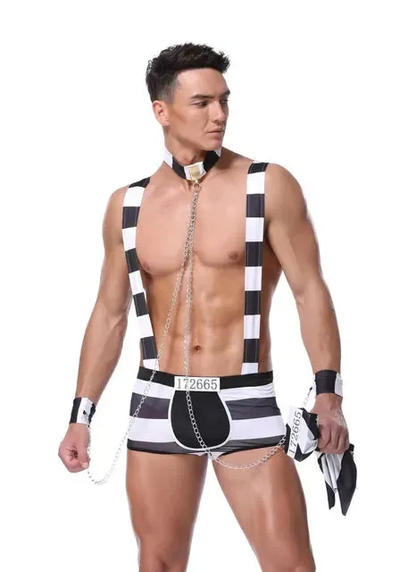 Halloween Costumes Suspender Boxer