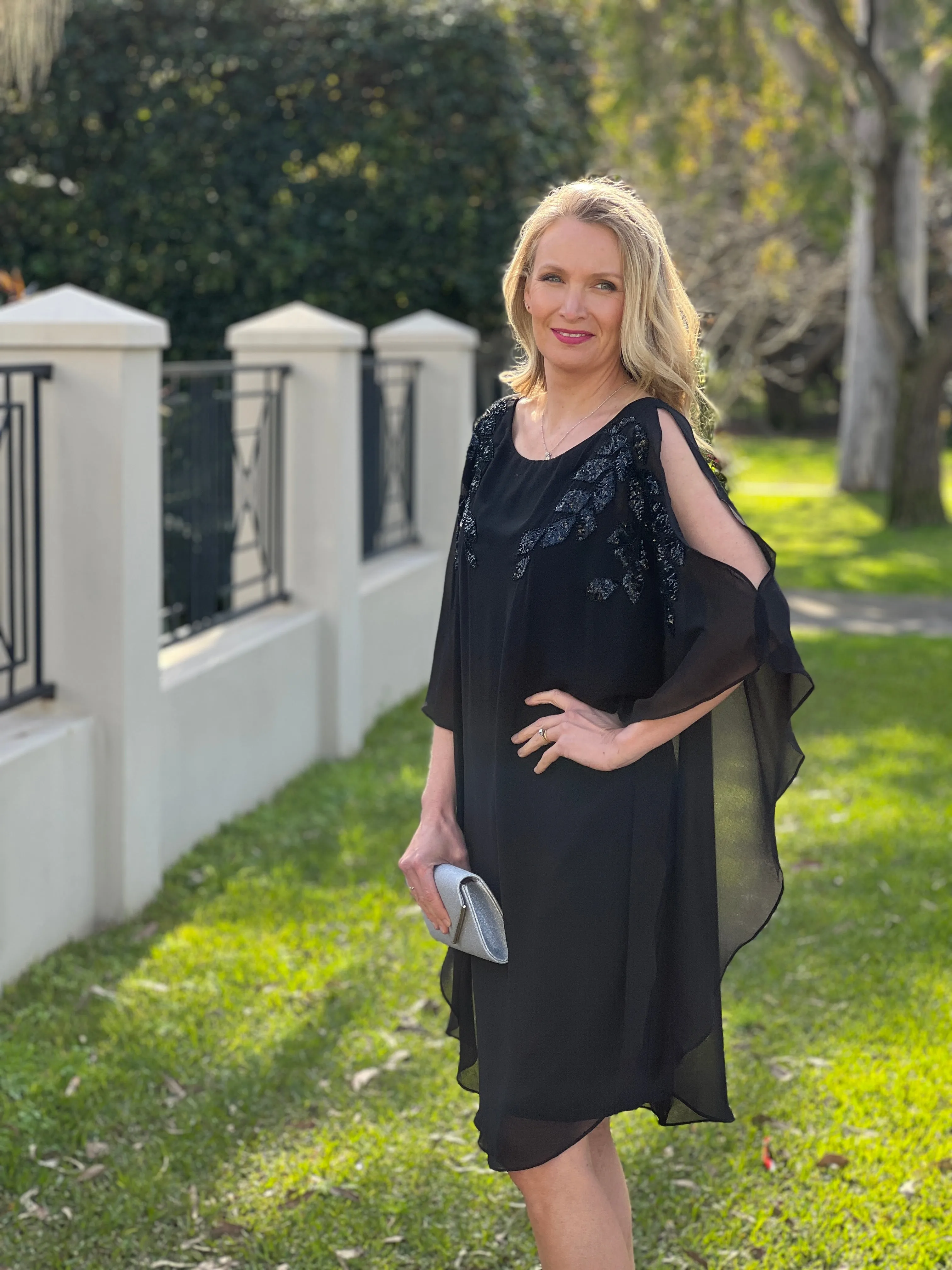 Harlow Black Evening Dress