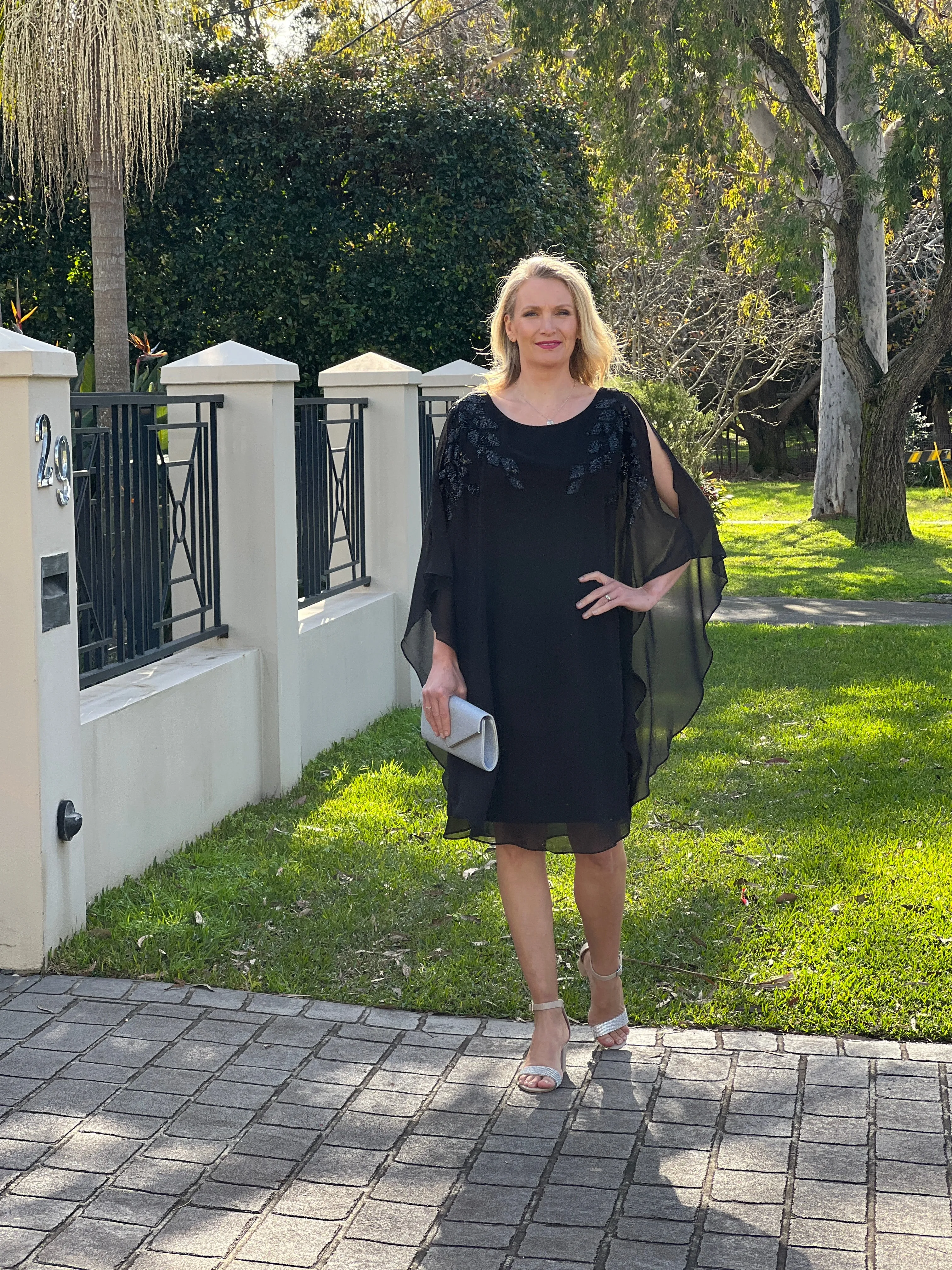 Harlow Black Evening Dress