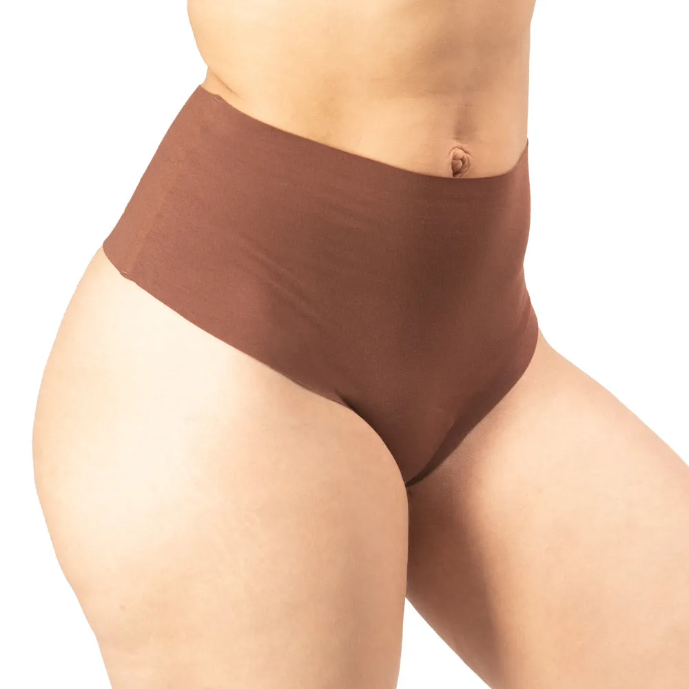 High Rise Thong 3 Pack [Dark Neutrals]