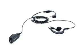 Impact Gold Series Hard-Wired 2-Wire Surveillance Kit with Ear Hanger and Ear Bud M1-G2W-EH1-HW